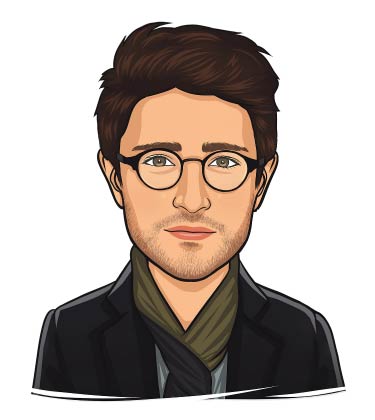 Portrait caricaturé de Harry Potter